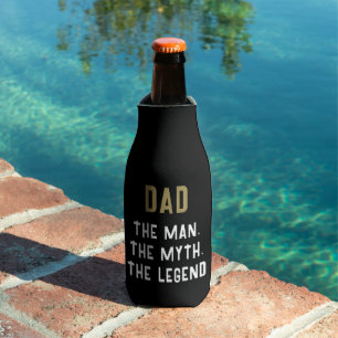 Rafraichisseur De Bouteilles Papa, Mythe de l'homme Légende Drôle Noir