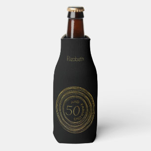Rafraichisseur De Bouteilles Parties scintillant Black Gold 50 élégant et fabul