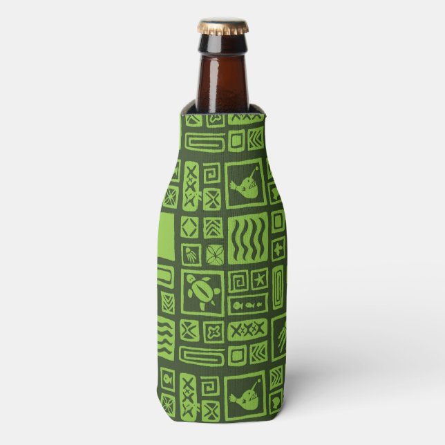 Rafraichisseur De Bouteilles Pattern de Tiki (Bottle Devant)