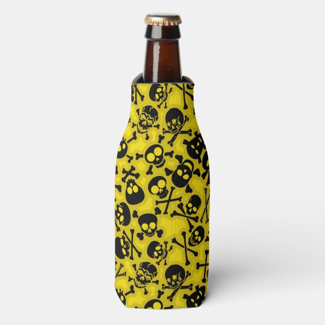 Rafraichisseur De Bouteilles Patters de Skull et Crossbones (Bottle Devant)