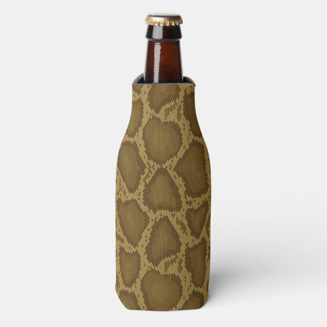 Rafraichisseur De Bouteilles Peau de serpent, motif reptile (Bottle Devant)