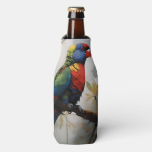 Rafraichisseur De Bouteilles Peinture à l'huile Aussie Rainbow Lorikeet,