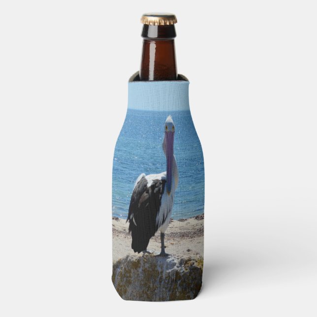 Rafraichisseur De Bouteilles Pelican Avec Le Regard, (Bottle Devant)