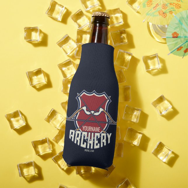 Rafraichisseur De Bouteilles Personnalized Archery Sports Recurve Bow Arrow (Été in situ)