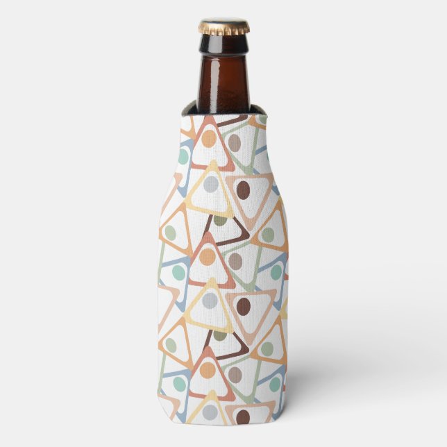 Rafraichisseur De Bouteilles Petits Triangles Pastel (Bottle Devant)