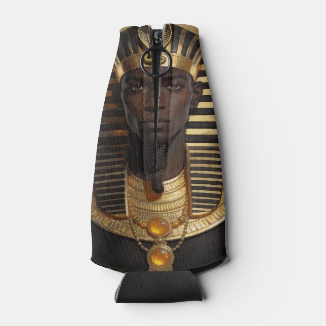 Rafraichisseur De Bouteilles Pharaoh Energy — Roi Africain Ancien Art Moderne (Dos)
