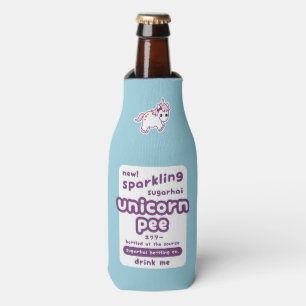 Rafraichisseur De Bouteilles Pipi de scintillement de licorne