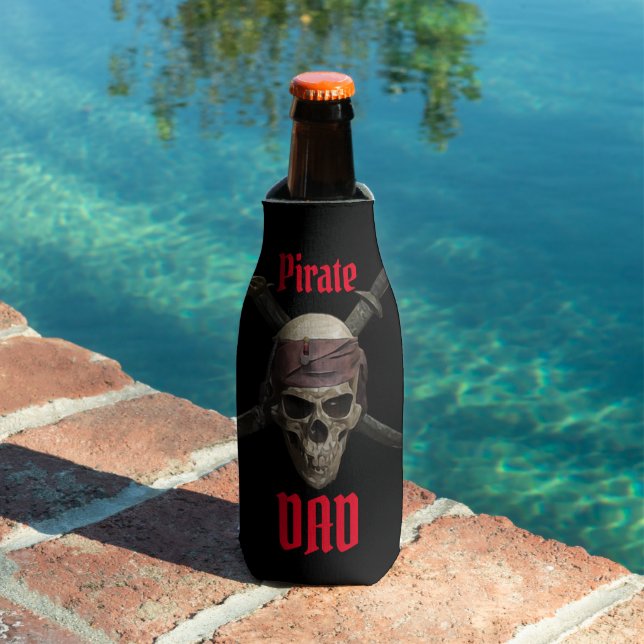 Rafraichisseur De Bouteilles Pirate Pirate Skull PDA Can Cooler (Piscine in situ)