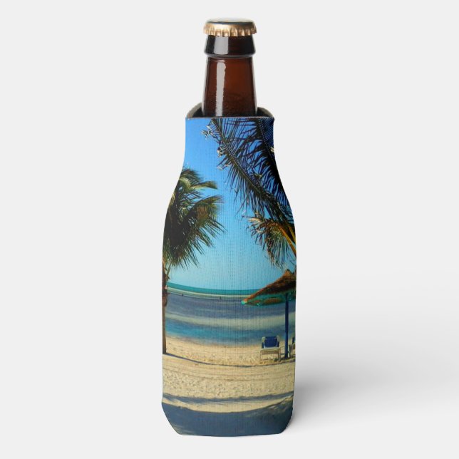 Rafraichisseur De Bouteilles Plage des Caraïbes (Bottle Devant)