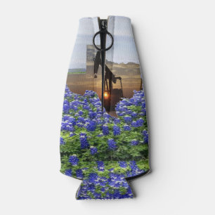 Rafraichisseur De Bouteilles Pompe à huile Jack du Texas au coucher du soleil