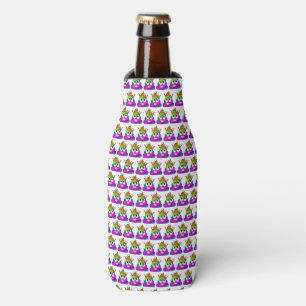 Rafraichisseur De Bouteilles Princesse Couronne arc-en-ciel Emoji Poop