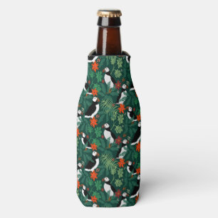 Rafraichisseur De Bouteilles Puffin Motif vert verdoyant