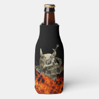 Python Snake Demon Crâne Fire