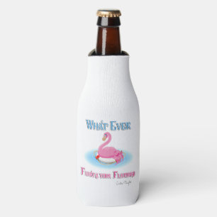Rafraichisseur De Bouteilles Quoi qu'il flotte votre Flamant rose 2