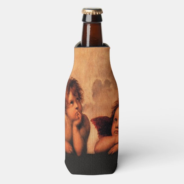 Rafraichisseur De Bouteilles Raphael Angelic Cherub Art (Bottle Devant)