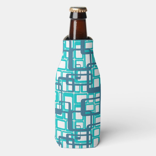 Rafraichisseur De Bouteilles Rectangles modernes ouvertes du milieu du siècle (Bottle Devant)