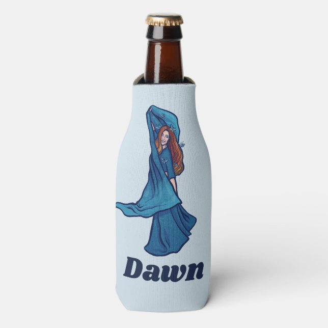 Rafraichisseur De Bouteilles Red Hair Belly Dancer art Belly Dancing Redhead (Bottle Devant)