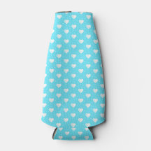 Refroidisseur de bouteille en mousse Hearts