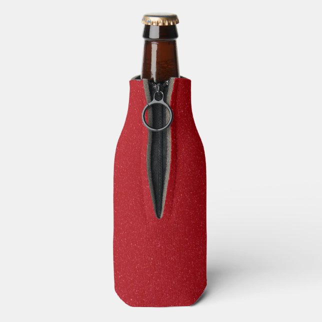 Rafraichisseur De Bouteilles Refroidisseur de bouteille texturé rouge tomate –  (Bouteille Dos)