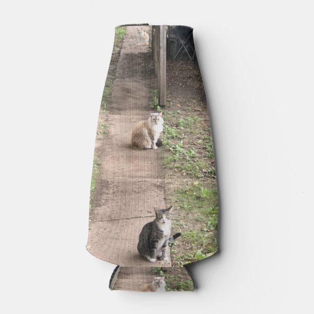 Rafraichisseur De Bouteilles Refroidisseur de canette de chat (Devant)