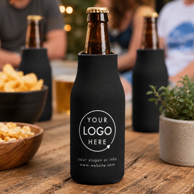 Rafraichisseur De Bouteilles Refroidisseur de Canette | Manchon de Bière de Soc (Custom logo can cooler for branded beer sleeves, company events, parties, and promos.)
