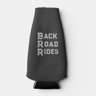 Rafraichisseur De Bouteilles Retour Routes Logo Gris Lettres
