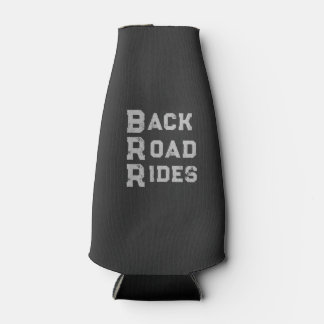 Rafraichisseur De Bouteilles Retour Routes Logo Gris Lettres