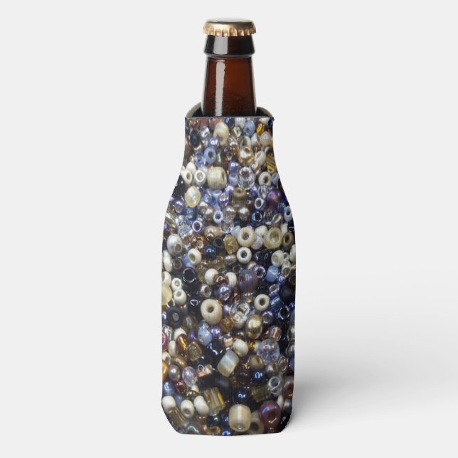 Rafraichisseur De Bouteilles Richesse de perles de rocaille  (Bottle Devant)