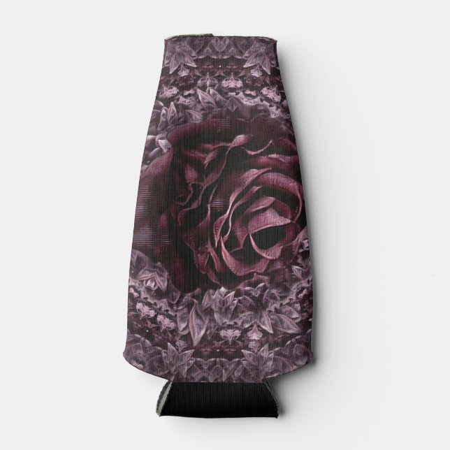 Rafraichisseur De Bouteilles Rose Mandala (Devant)