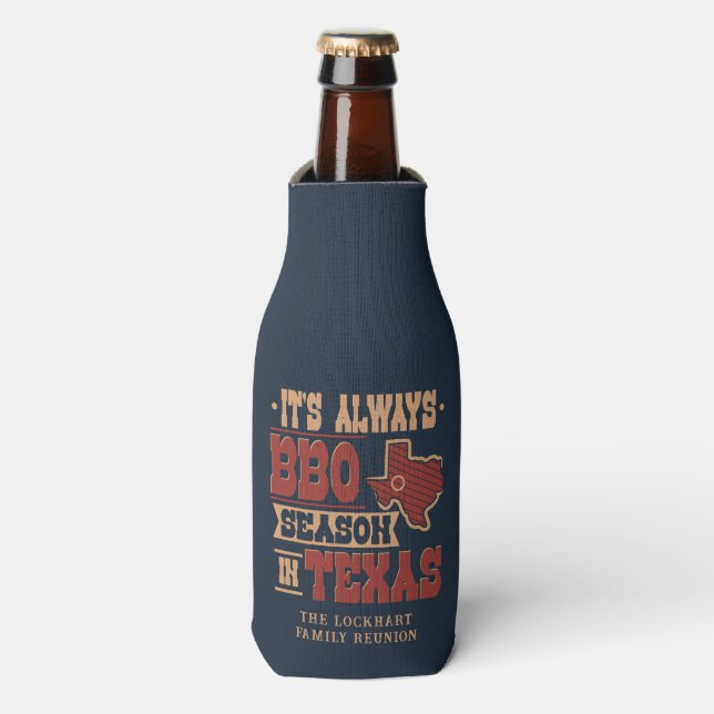 Rafraichisseur De Bouteilles Saison toujours BBQ au Texas Family Reunion (Bottle Devant)