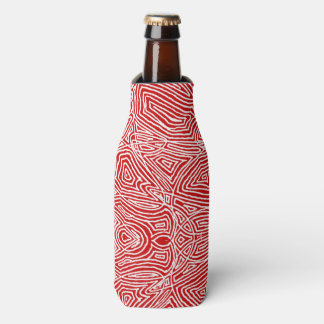 Rafraichisseur De Bouteilles Scribble rouge