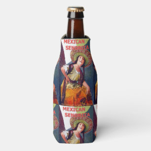 Rafraichisseur De Bouteilles "Senorita mexicaine"