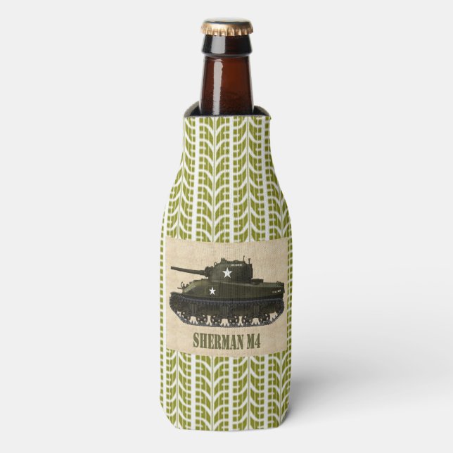 RAFRAICHISSEUR DE BOUTEILLES SHERMAN M4 TANK (Bottle Devant)