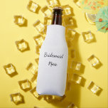 Rafraichisseur De Bouteilles SIMPLE MINIMAL ajouter votre nom bridesmaid C pers<br><div class="desc">conception</div>