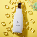 Rafraichisseur De Bouteilles SIMPLE MINIMAL ajouter votre nom toiletteur person<br><div class="desc">conception</div>