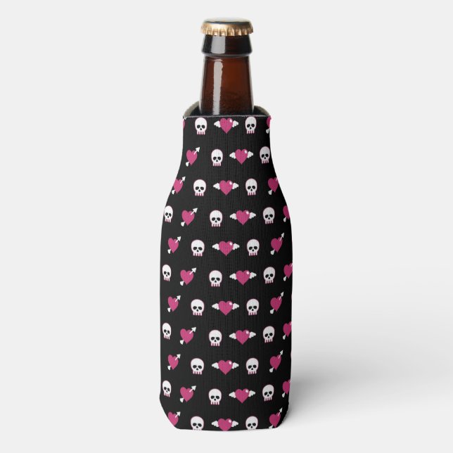 Rafraichisseur De Bouteilles Skulls and hearts (Bottle Devant)