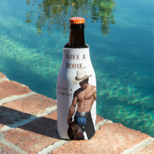 Rafraichisseur De Bouteilles SlipperyJoe's Save a horse Ride A Cowboy casquette