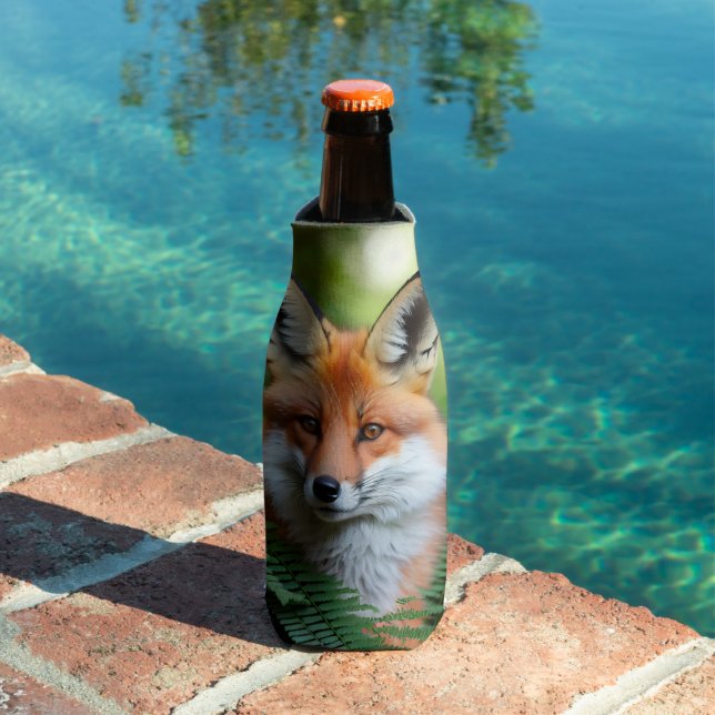 Rafraichisseur De Bouteilles "Sly : Le renard dans l'ombre" (Piscine in situ)