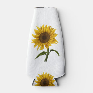 Rafraichisseur De Bouteilles Sunflower Sunshine Floral Aquarelle Fleur