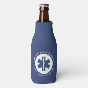 Rafraichisseur De Bouteilles Symbole EMT personnalisé Technicien Médicale d'urg