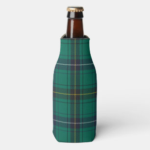 Rafraichisseur De Bouteilles Tartan Clan Henderson Plaid Green Motif