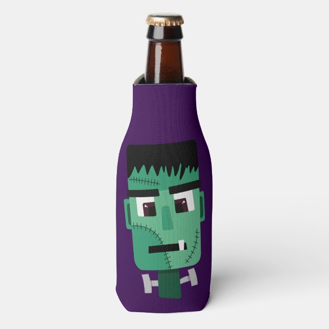 Rafraichisseur De Bouteilles Tête de monstre de Frankenstein (Bottle Devant)