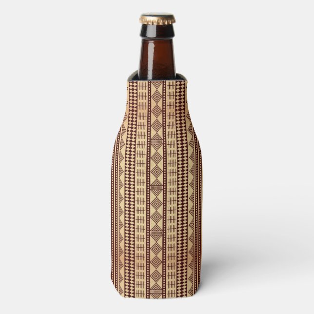 Rafraichisseur De Bouteilles texture ethnique Brown (Bottle Devant)