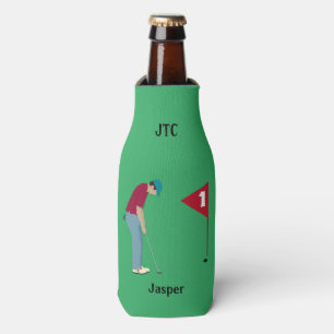 Rafraichisseur De Bouteilles Thème de Golfeur vert super