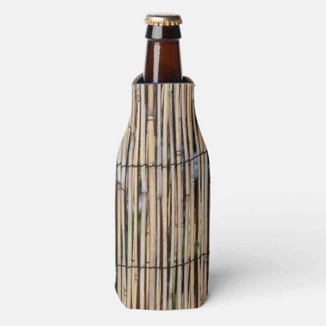 Rafraichisseur De Bouteilles Tiki Bamboo tropical (Bottle Devant)
