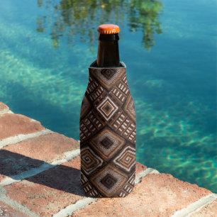 Rafraichisseur De Bouteilles Tons Terre Boho Boud Style Motif