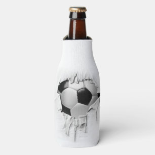 Rafraichisseur De Bouteilles Torn Soccer White Bottle Cooler