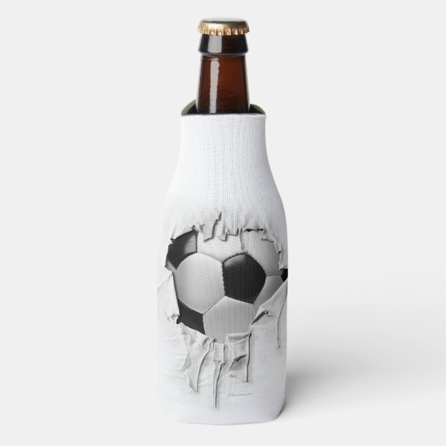 Rafraichisseur De Bouteilles Torn Soccer White Bottle Cooler (Bottle Devant)