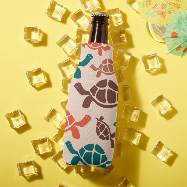 Rafraichisseur De Bouteilles Tortue de mer vintage (Été in situ)