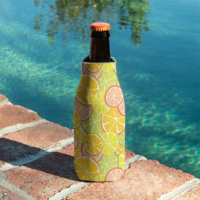 Rafraichisseur De Bouteilles Tranche de Citron d'Été (Piscine in situ)
